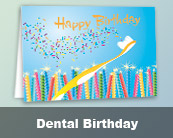 Dental Birthday Cards